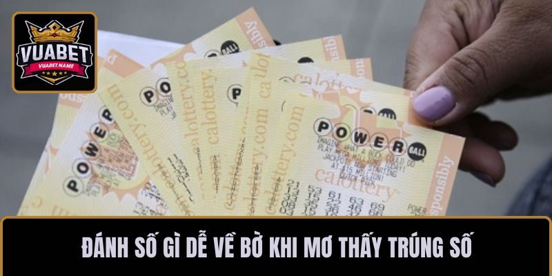 Đánh số gì dễ về bờ khi mơ thấy trúng số
